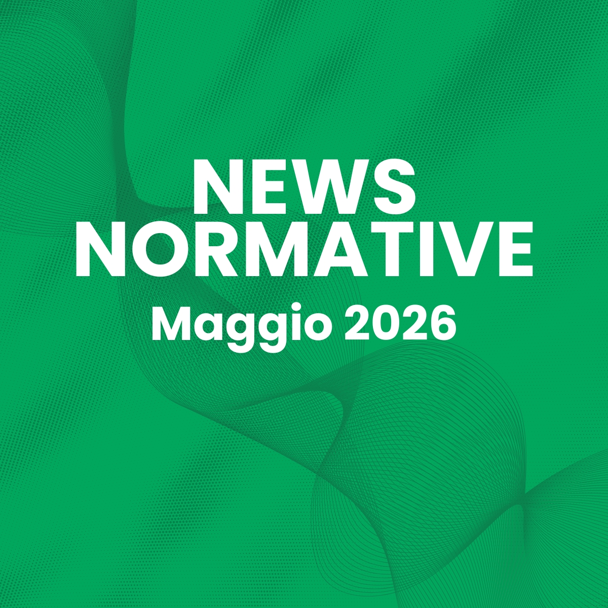 Le news normative di maggio - Wospee